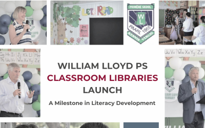 William Lloyd Primary School Classroom Library Launch: A Milestone in Literacy Development